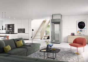 myHomelift 3 im modernen Wohnzimmer